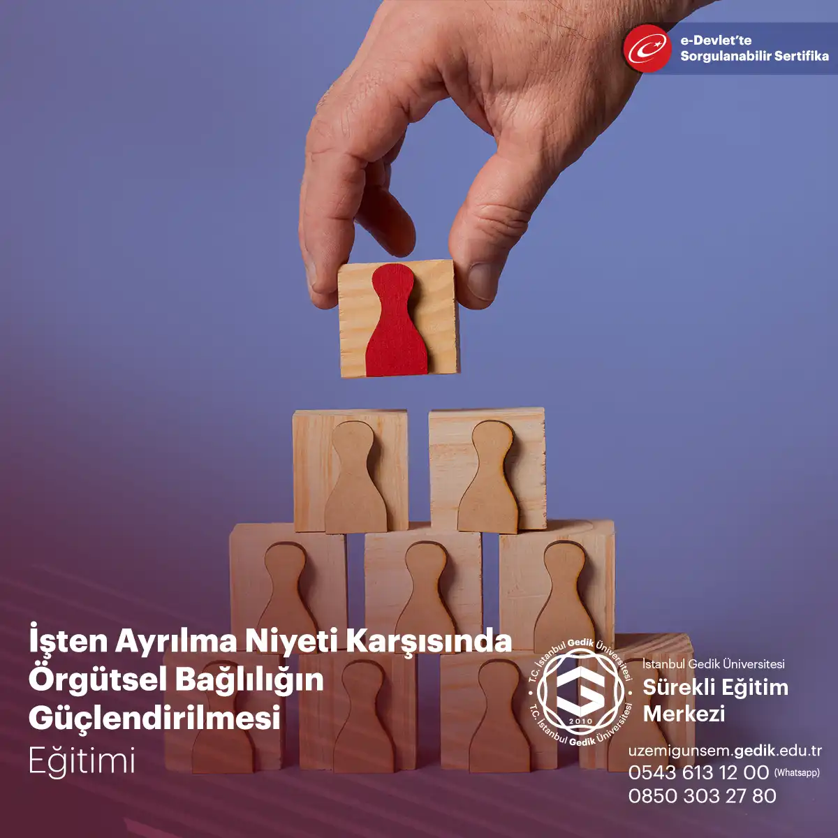İşten Ayrılma Niyeti Karşısında Örgütsel Bağlılığın Güçlendirilmesi Eğitimi